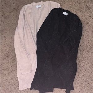 Bundle of two Old Navy Open Long Sweaters